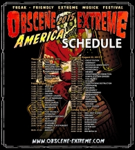  OBSCENE EXTREME AMERICA 2015 - SCHEDULE!!!